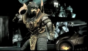 Jim Lee's design for Scorpion in Injustice: Gods Among Us