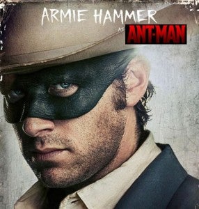 Armie Hammer as Ant-Man