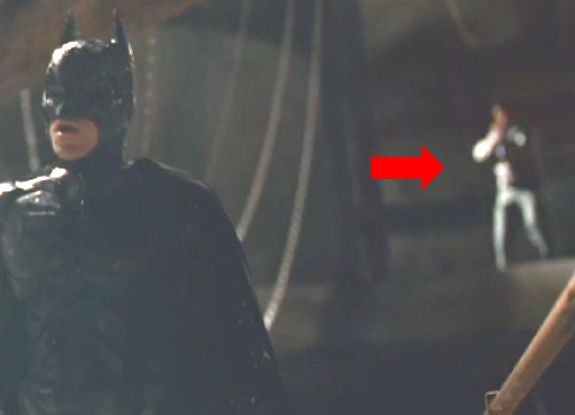 Mystery Person Dark Knight Rises