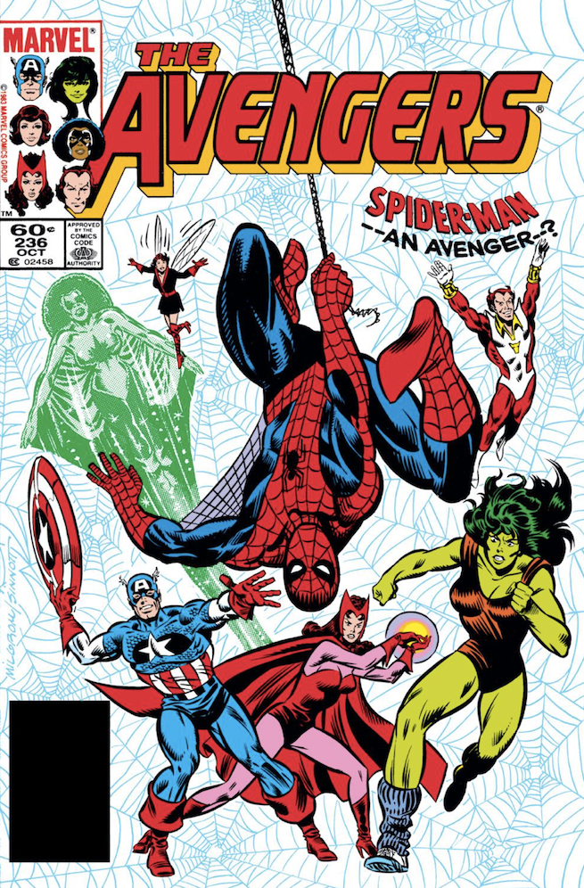 Avengers 236 cover