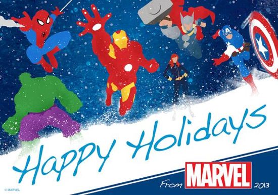 Happy Holidays Marvel