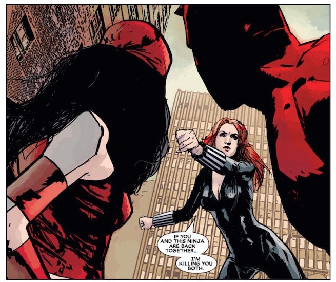 Elektra Black Widow Daredevil