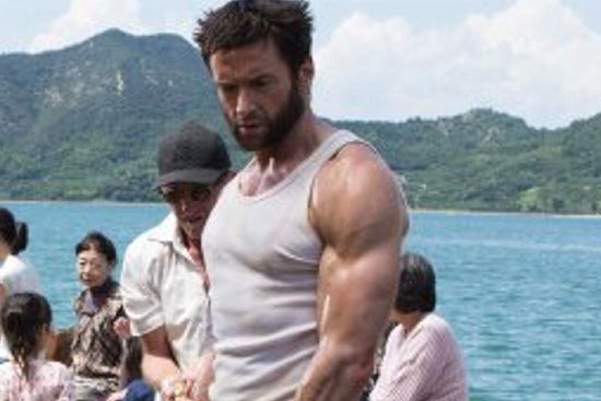 Hugh Jackman's biceps