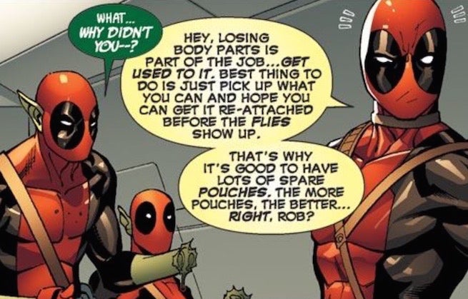 Deadpool Liefeld joke