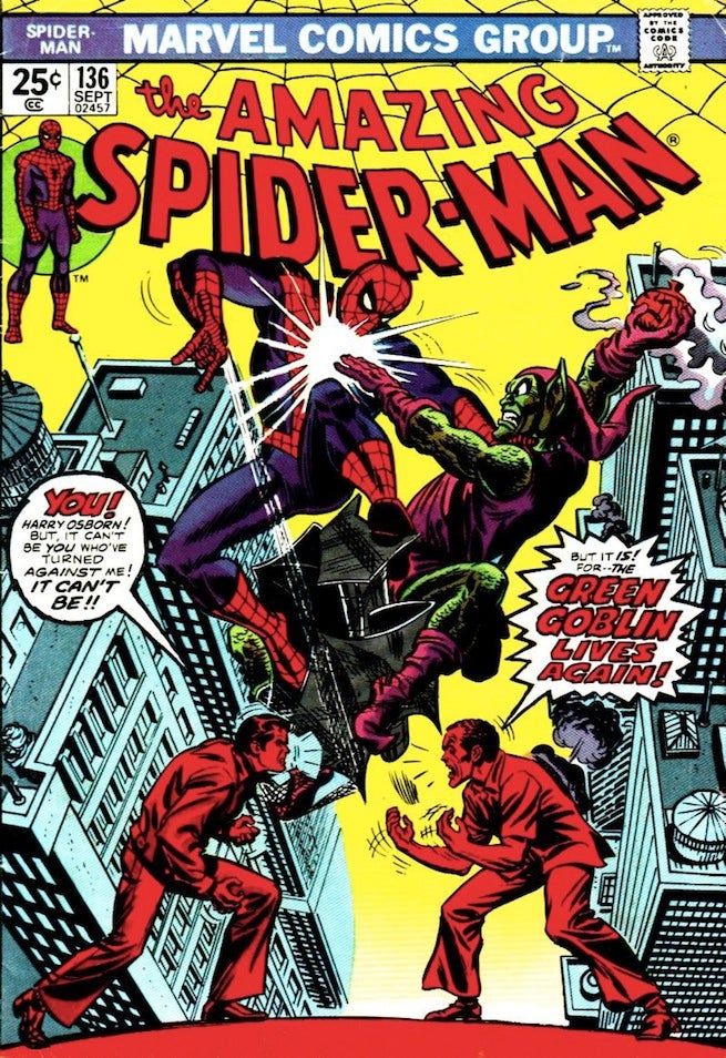 Amazing Spider-Man 136 cover