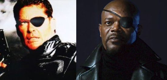 David Hasselhoff and Samuel L. Jackson