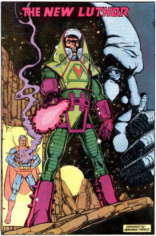 Lex Luthor with warsuit