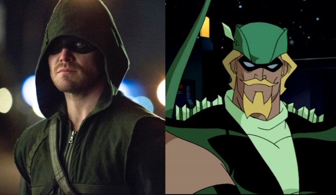 green arrow