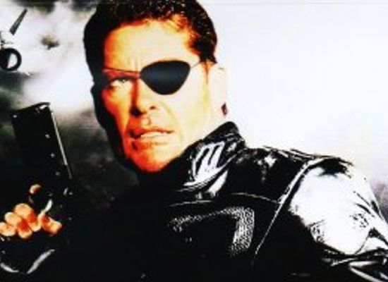 Avengers Hasselhoff as Nick Fury