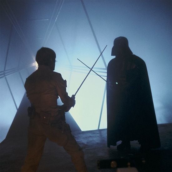 Darth Vader behind the scenes