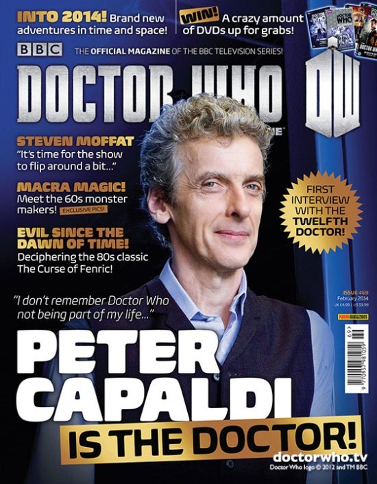 Peter Capaldi Cover Doctor Who Magazine