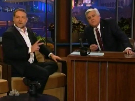 Russell Crowe Tonight Show