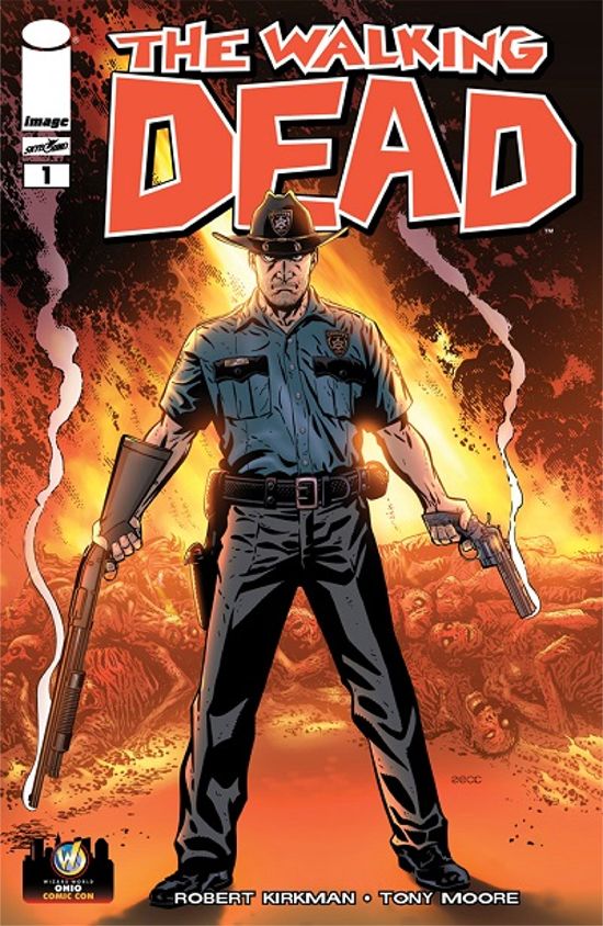 The Walking Dead #1 Mike Zeck Variant Cover