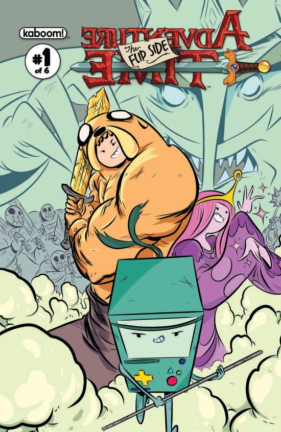 Adventure TIme The Flip Side Cover 1