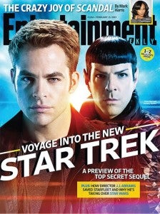 Star Trek Into Darkness EW Cover