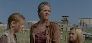 walking dead lizzie mika