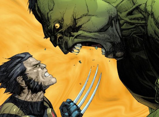 Wolverine Vs. Hulk