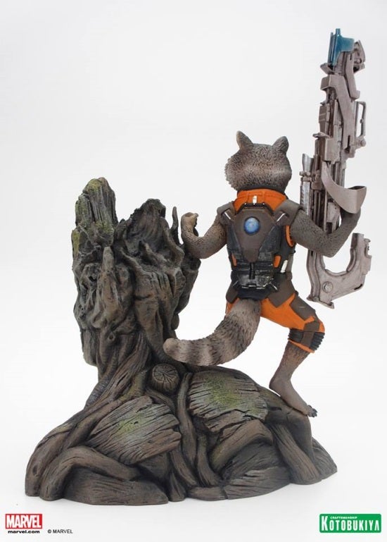 Groot and Rocket Raccoon by Kotobukiya