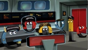 Star Trek Google Doodle