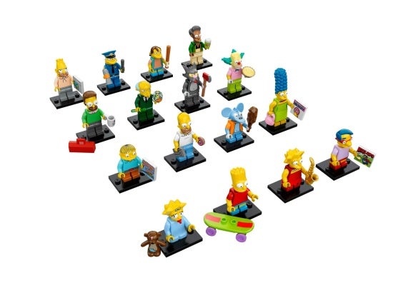 LEGO The Simpsons Minifigure Set