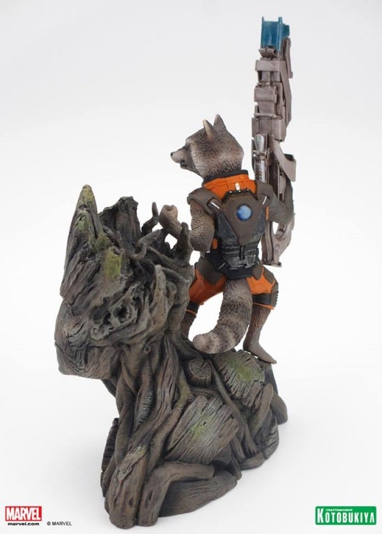 Groot and Rocket Raccoon by Kotobukiya