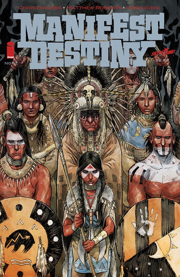 Manifest Destiny 12 - Cover