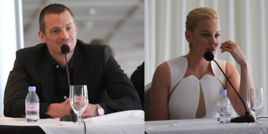 Joel Kinnaman and Abbie Cornish