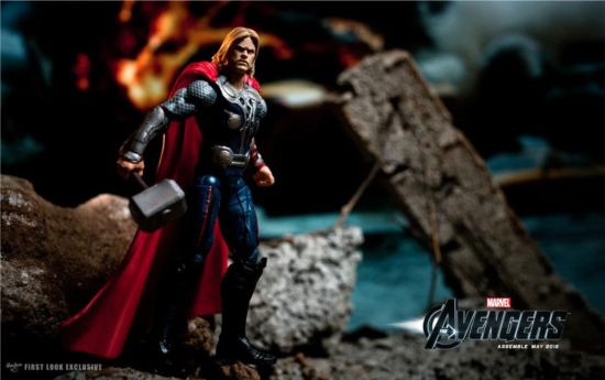 Avengers movie Thor action figure