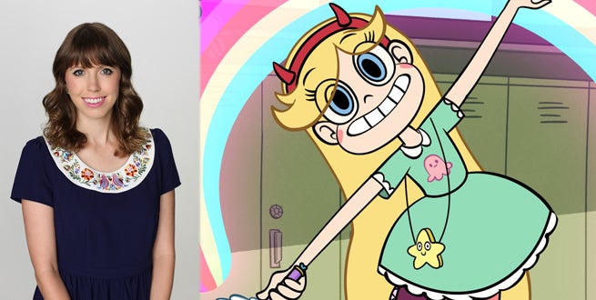 Daron Nefcy and her creation, Star