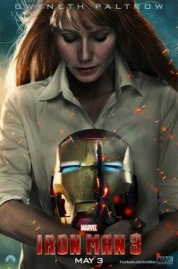 Iron Man 3 Gwyneth Paltrow Poster