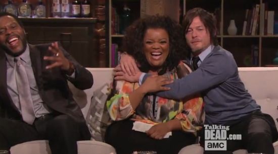 Norman Reedus Hug and Shove