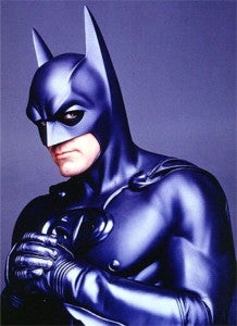 George Clooney as Batman