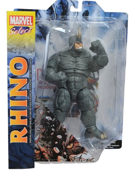 Rhino Marvel Select front packaging