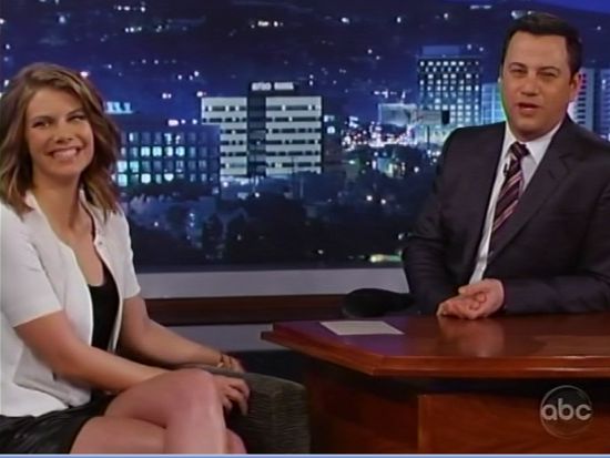 Lauren Cohan on Jimmy Kimmel Live