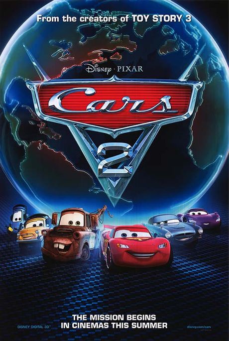 Cars 2 Movie Poster