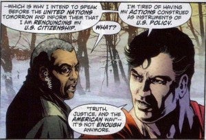 Superman citizenship controversy