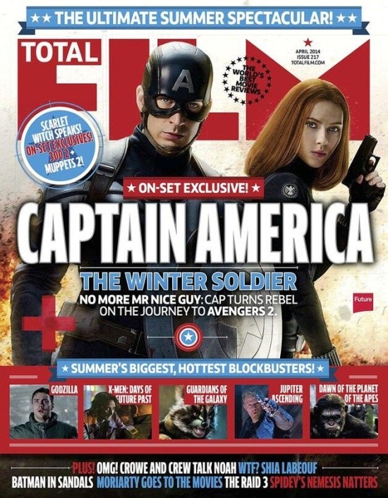 Captain America: The Winter Soldier Cover