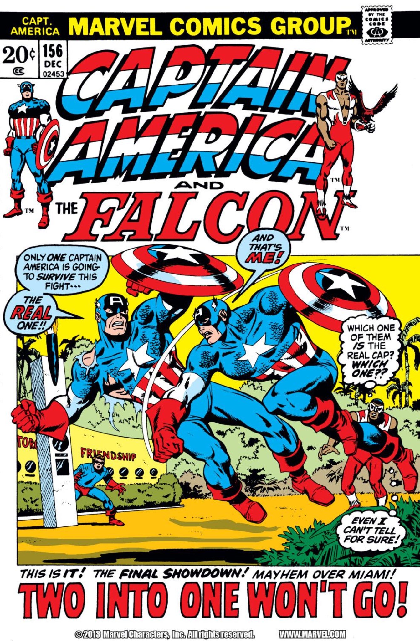 Captain America 156 cover