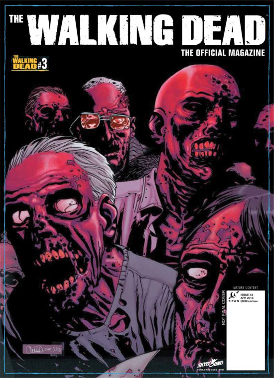 The Walking Dead Magazine #3 alternate cover