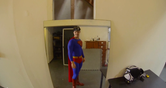 Superman With A GoPro