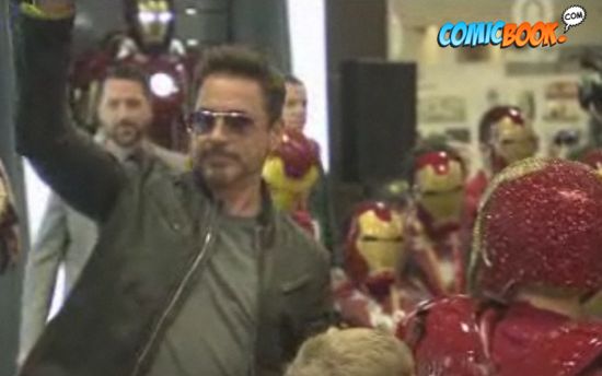 Robert Downey Jr. Iron Man Kid's Costume Event