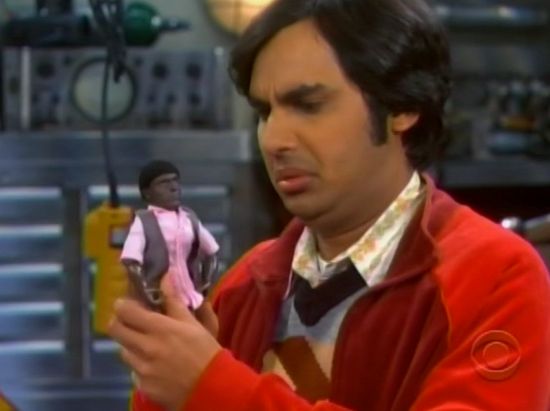 Raj action figure