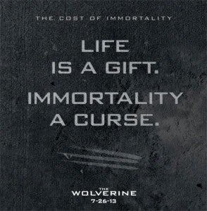 The Wolverine Immortality Poster