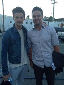 Stephen-Amell-Grant-Gustin-Arrow-Flash