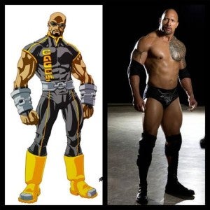 The Rock as Luke Cage