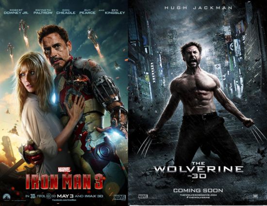 Iron Man 3 & The Wolverine