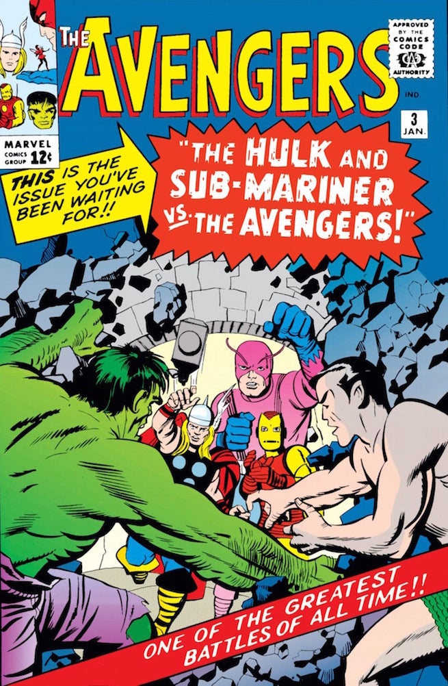 Avengers 3 cover