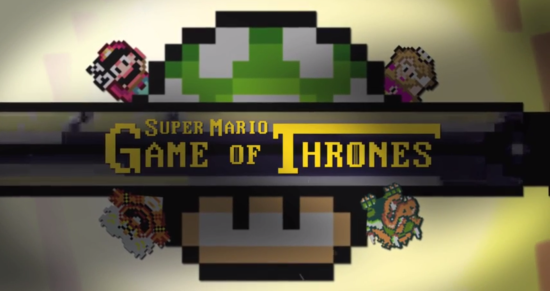 Super Mario Game of Thrones