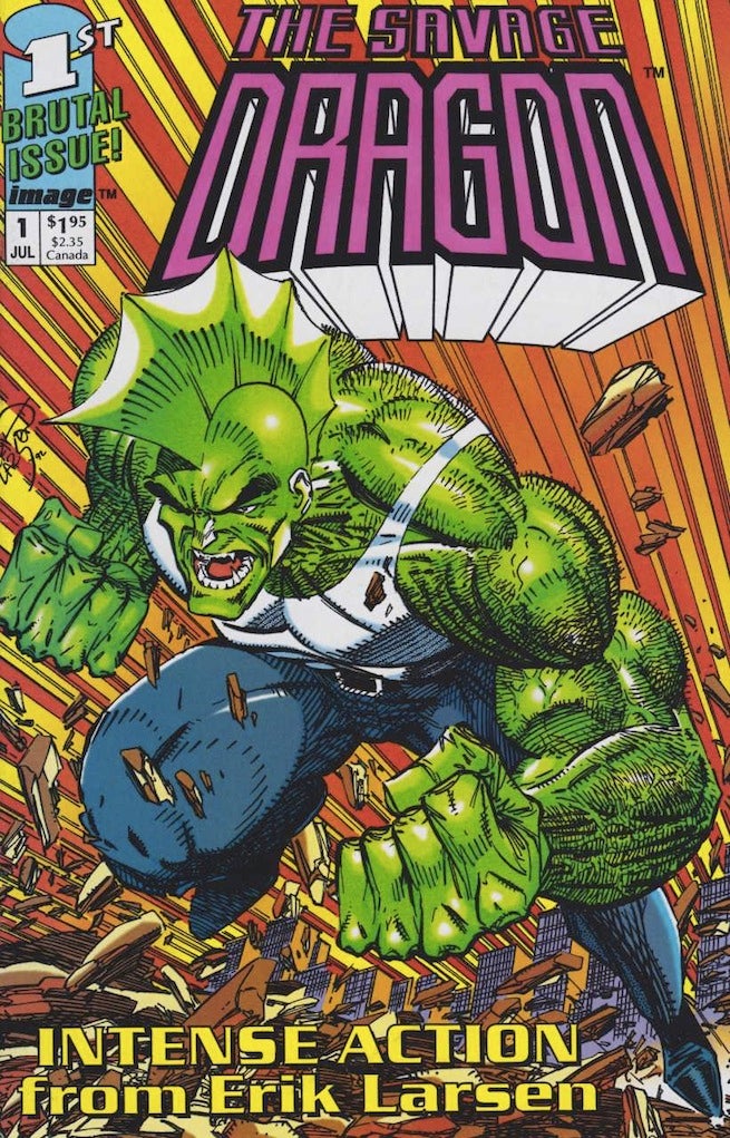 Savage Dragon 1 cover