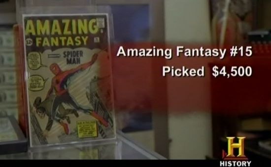 American Pickers Amazing Fantasy #15